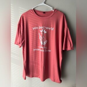 Coral Graphic Tee